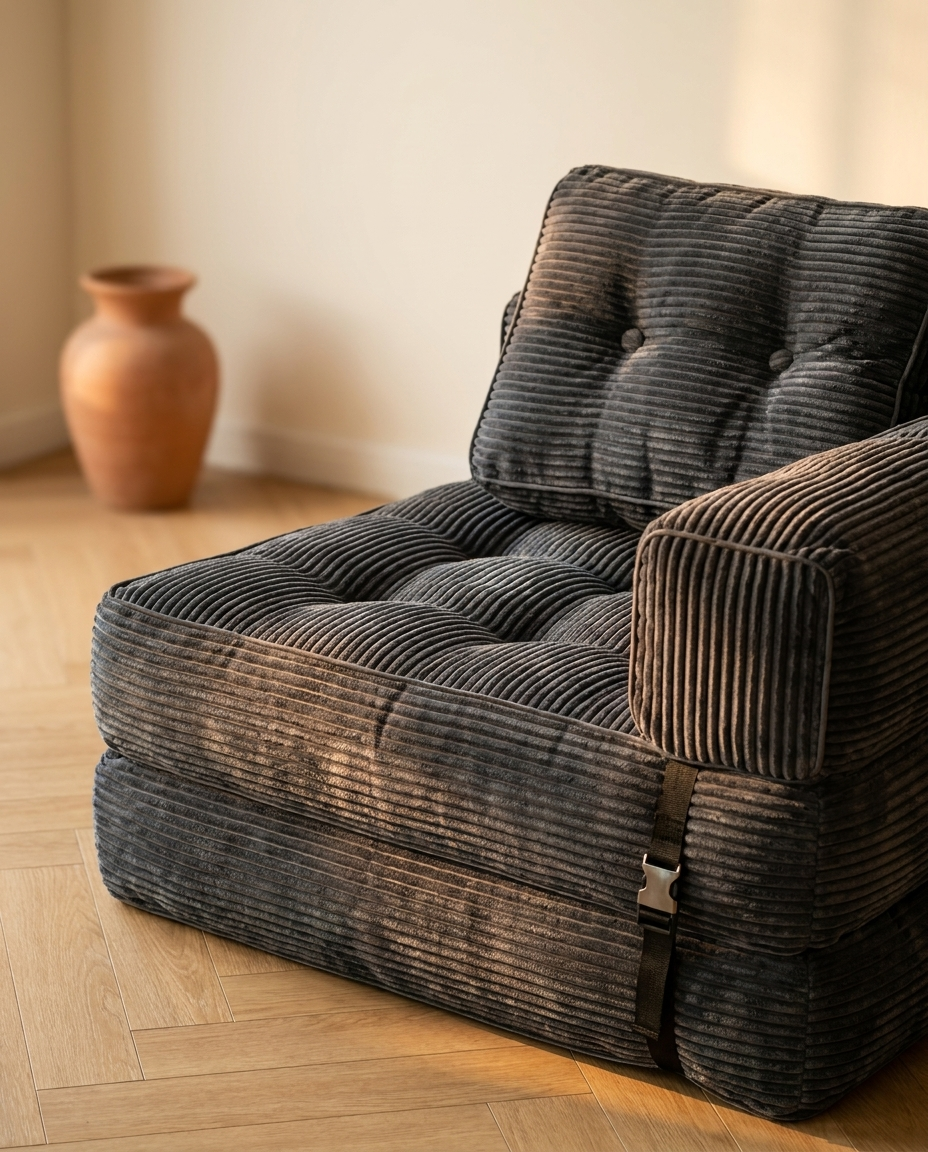 Le Nomi - Fauteuil convertible angle bas avec vase terre cuite